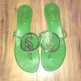 Kate Spade Shoes | Kate Spade Thong Sandal | Color: Green | Size: 6
