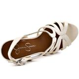 Jessica Simpson Shoes | Ivory Platform Sandals | Color: White | Size: 8