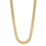 "10k Gold Bismark Chain Necklace, Women's, Size: 18"", Yellow"