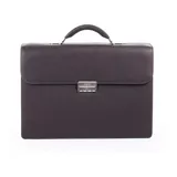 Bugatti Sartoria Leather Briefcase, Brown
