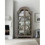 Hooker Furniture Alfresco Curio Cabinet Wood in Brown/Gray, Size 90.25 H x 46.0 W x 19.0 D in | Wayfair 6025-75906-95