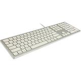 Xcellon Wired Mac Keyboard Silver, USB Type-A KBM-A2US-A