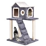 Costway 36 Inch Tower Condo Scratching Posts Ladder Cat Tree