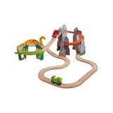 KidKraft Toy Cars and Trucks Multi - Dino World Volcano Escape Toy Set