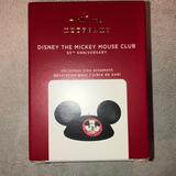 Disney Holiday | 2020 Disney The Mickey Mouse Club Ornament | Color: Black/Red | Size: Os