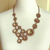J. Crew Jewelry | J. Crew Bronze Bubble Statement Necklace | Color: Brown | Size: Os