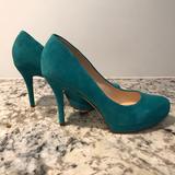 Nine West Shoes | Nine West Kristal Suede Pump Size 5.5 $25 | Color: Blue/Green | Size: 5.5