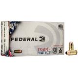 Federal Premium Train & Protect 45 Auto 230 Grain Jacketed Hollow Point Brass Cased Centerfire Pistol Ammunition 50 Rounds TP45VHP1