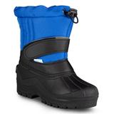 ZOOGS Cold Weather Boots BLUE - Blue & Black Toggle Snow Boot - Kids