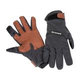 Simms Men's Lightweight Wool Flex Gloves, Carbon SKU - 582555