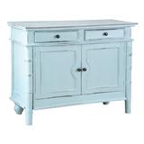Sunset Trading Cottage Cabinet In Buffet With Sideboard In Beach Blue - Sunset Trading CC-CAB1296TLD-SBLW