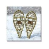 Darren Gygi Home Collection Canvases Multicolor - Snowshoes Wrapped Canvas