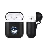 UConn Huskies AirPods Leather Case