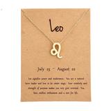 Urban Outfitters Jewelry | Leo Charm Minimalist Simple Dainty Boho Necklace | Color: Gold/Silver | Size: Various