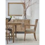 Birch Lane™ Ayla Dining Table Wood in Brown/Gray, Size 30.0 H in | Wayfair E43333DF16594D56B2658C281B161D5C