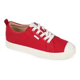 Journee Collection Meesh Comfort Foam Women's Sneakers, Size: 10, Red