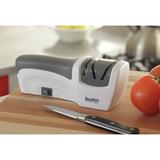Smith's 3 Stage Electric Knife Sharpener Synthetic Stone in Gray/White, Size 8.4 H x 2.9 W x 3.16 D in | Wayfair 50097