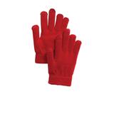 Sport-Tek STA01 Spectator Gloves in True Red size Small/Medium | Polyester Blend