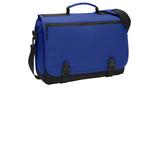 Port Authority BG304 Messenger Briefcase in Twilight Blue size OSFA | Canvas