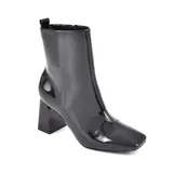Seven Dials Newton Women's High Heel Ankle Boots, Size: 7, Black