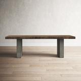 Birch Lane™ Shaffer Dining Table Wood in Brown/Gray/Green, Size 30.0 H x 96.0 W x 42.0 D in | Wayfair 73E2E5F8C11C46B6AA0C8A73FF6CB28E