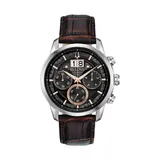 Bulova Men's Sutton Chronograph Strap Watch, Black