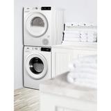 Summit Appliance 3.88 Cu. Ft. Electric Stackable Dryer in White in Gray/White, Size 33.0 H x 23.63 W x 25.75 D in | Wayfair SLD242W