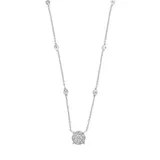 Effy® 3/4 Ct. T.w. Diamond Pendant Necklace In 14K White Gold, 16 In