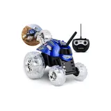Sharper Image Thunder Tumbler Toy Remote Control Car 27 Mhz, Blue