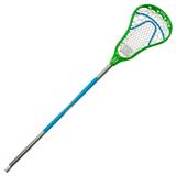 STX Exult 200-Mesh Women's Complete Lacrosse Stick with 6000 Handle Lizard/Electric