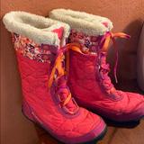 Columbia Shoes | Columbia Minx Lace Up Snow Boots | Color: Pink | Size: 1bb