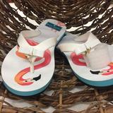Kate Spade Shoes | Kate Spade Flamingo Flip Flops | Color: Pink/White | Size: 6