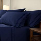 subrtex 1600 Thread Count Pillowcase Case Cotton in Blue/Navy, Size Califorlia King | Wayfair SBTPSK/CK-NA
