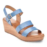 Henry Ferrera Comfort 205 Women's Wedge Sandals, Size: 10, Blue