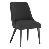 Jessa Dining Chair - Velvet Black
