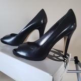 Nine West Shoes | Never Worn! Black Open Toe Platform Pump | Color: Black | Size: 10