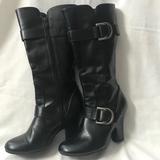 American Eagle Outfitters Shoes | American Eagle Mid-Calf Zip Boots 6.5 | Color: Black | Size: 6.5