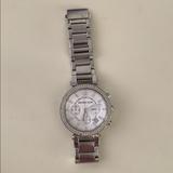 Michael Kors Accessories | Mk Stainless Steel Chronograph Ladies Watch | Color: Silver | Size: Os