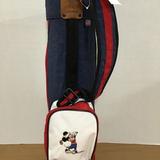 Disney Other | Collectors' Autographed Disney Jr. Golf Bag | Color: Blue/Red | Size: 24 Tall With 6 Diameter Holder For Clubs