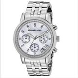 Michael Kors Accessories | Michael Kors Ritz Mk 5020 Women's Watch | Color: Silver/White | Size: Os