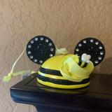 Disney Holiday | Disney Bumble Bee Mickey Shaped Ear Hat Ornament | Color: Black/Yellow | Size: Os