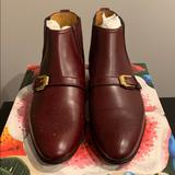 Gucci Shoes | Brand New , Never Worn Gucci Mens Boots | Color: Brown/Red | Size: 9.5