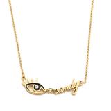 Kate Spade Jewelry | Kate Spade Things We Love Eye Candy Necklace | Color: Gold | Size: Os