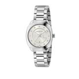 Gucci Accessories | Gucci Gg2570 Diamond Ladies' Watch | Color: Silver/Tan/White | Size: Os
