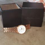 Michael Kors Accessories | Michael Kors Rose Gold Watch | Color: Gold | Size: Os