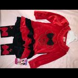 Disney Matching Sets | Minnie Mouse Dress Toddlers | Color: Red | Size: 18-24mb