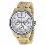 Michael Kors Accessories | Michael Kors Watch White Horn Mother Of Pearl Dial | Color: Cream | Size: Os
