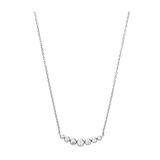 Michael Kors Jewelry | Michael Kors Park Avenue Silver Necklace | Color: Silver | Size: 16 Plus 2 Extender