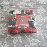 Disney Other | Disney Mickey And Minnie Reversible Throw Blanket | Color: Green/Red | Size: 50 X 60