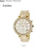 Michael Kors Jewelry | Michael Kors Womens Parker Mk5632 Gold Watch | Color: Gold | Size: Os